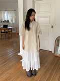 Dazney Lace Frill Long Skirt