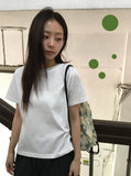 [BAONHAUS] Kinnei Cooling Semi-Crop Short Sleeve Tee