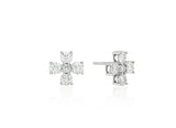 Essence Silver (W) Moissanite Bain Earrings M