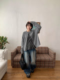 [unisex] Ronenki Color Over Round Cardigan