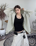 Laone hooded check shirt