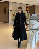 Riffel Cape Flare Long Coat