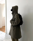 Pine Long Field Padded Hooded Jumper