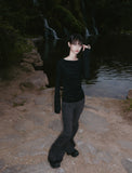 2.Drape Long Sleeve