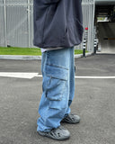 Agnal Cargo Balloon Jeans