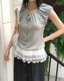 Tutu tiered lace micro mini skirt