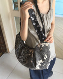Limit string frill sleeveless mini one piece