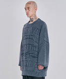 [PBA] Five AJO Logos Washed Sweater