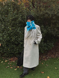 Melfis double maxi wool coat