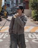 Kuro Trucker Hooded Jacket