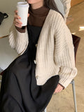 Chirons Crop Knit Cardigan