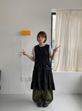 [unisex] U-Tance Summer Banding Balloon Wide Pants