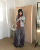 [Wool20] Funb Button V-Neck Wool Knit
