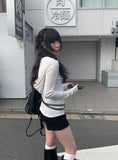 Moving Knit Ribbed Short Pants