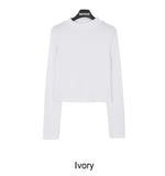 Seti Half Polar Crop Long Sleeve