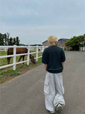 Silver Gray Balloon Pants