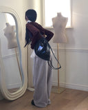 Ziz Velvet Slim Fit Hooded Zip-Up