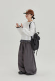 [BAONHAUS] Monibeu banding balloon wide pants