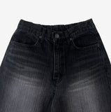 Hanne Black Denim Washing Denim Pants