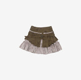 Liman frill belt skirt
