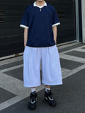 Plain Over Soccer Collar Tee