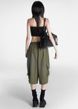 Rain Wide Short Cargo Pants
