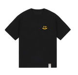 Spray Small Drawing Smile Short Sleeve Tee