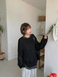 Itnewa Summer Color Net Long Sleeve Knit