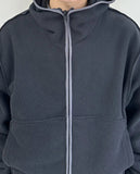 Rude Elbow Patch Fleece Jumper