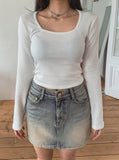 Basic Toppinut Square Long-Sleeved