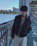 Torven Flap Leather Jacket