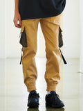 Double D-ring cargo jogger pants