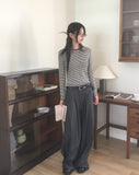[MADE] Recall double pin tuck wide slacks pants