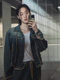 Raven Deki Cropped Denim Jacket