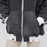 Onvi Damage Line Denim Jacket