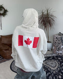 Melove World Flag Hood Zip-Up