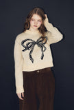 Ribbon Brush CROP Knit