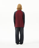 ROCK STAR RAGLAN STRIPE LS TEE