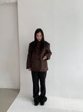 Rammo Suede Wool Single Jacket