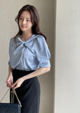Natale Pin Tuck Shirring Wrap Skirt