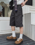 Rudd Pin Stripe Bermuda Denim Pants