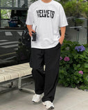 Bead Nylon String Wide Pants