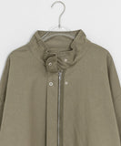 Cotillo Cotton String Over Bomber Jacket