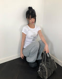 Kuon Metallic Short Sleeve T-shirt
