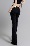 Marker Patch Bootcut Pants