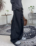Akid Big Pocket Balloon Denim Pants