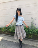 Hutom Lace Midi Skirt