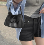 Minimal Daily Bean Button Tote Mini Bag