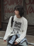 Route Print Overfit Knit
