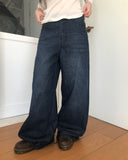 Jaron Washed Wide Denim Pants